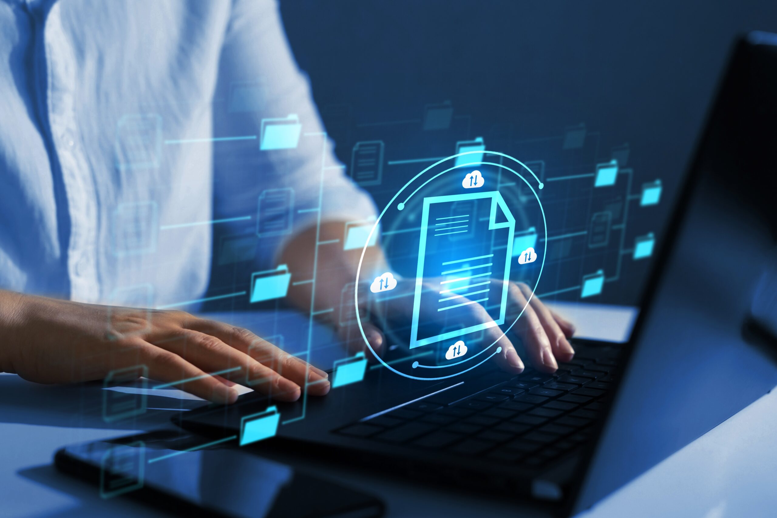 Data processing analytics dashboard with charts and graphs showing business intelligence and data analysis