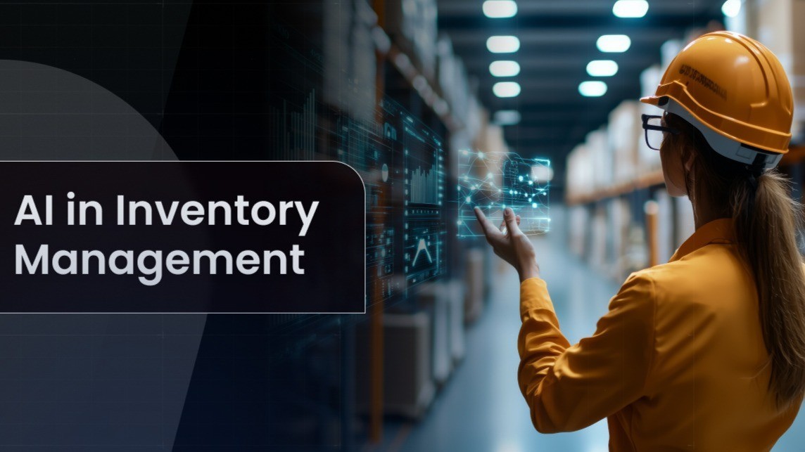 AI development team working on inventory optimization systems and supply chain analytics